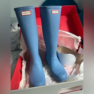 Hunter Classic Sky Blue Boots